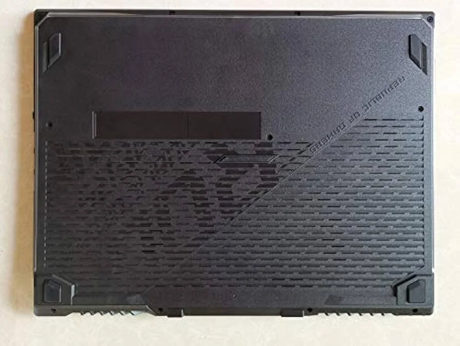 Asus ROG Strix GL553 Bottom Case (D Panel) Replacement in Lahore — Asus laptop keyboard and ports view, Lahore Pakistan