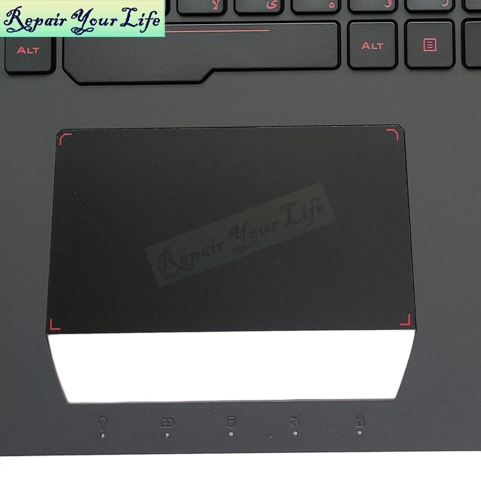 Asus ROG Strix GL553 Replacement Touchpad Trackpad Module — Asus laptop side and angled view, buy in Lahore Pakistan