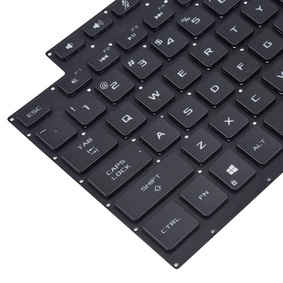 Asus ROG Zephyrus G14 GA401 Backlit Keyboard US Layout Lahore — Asus laptop keyboard and ports view, Lahore Pakistan