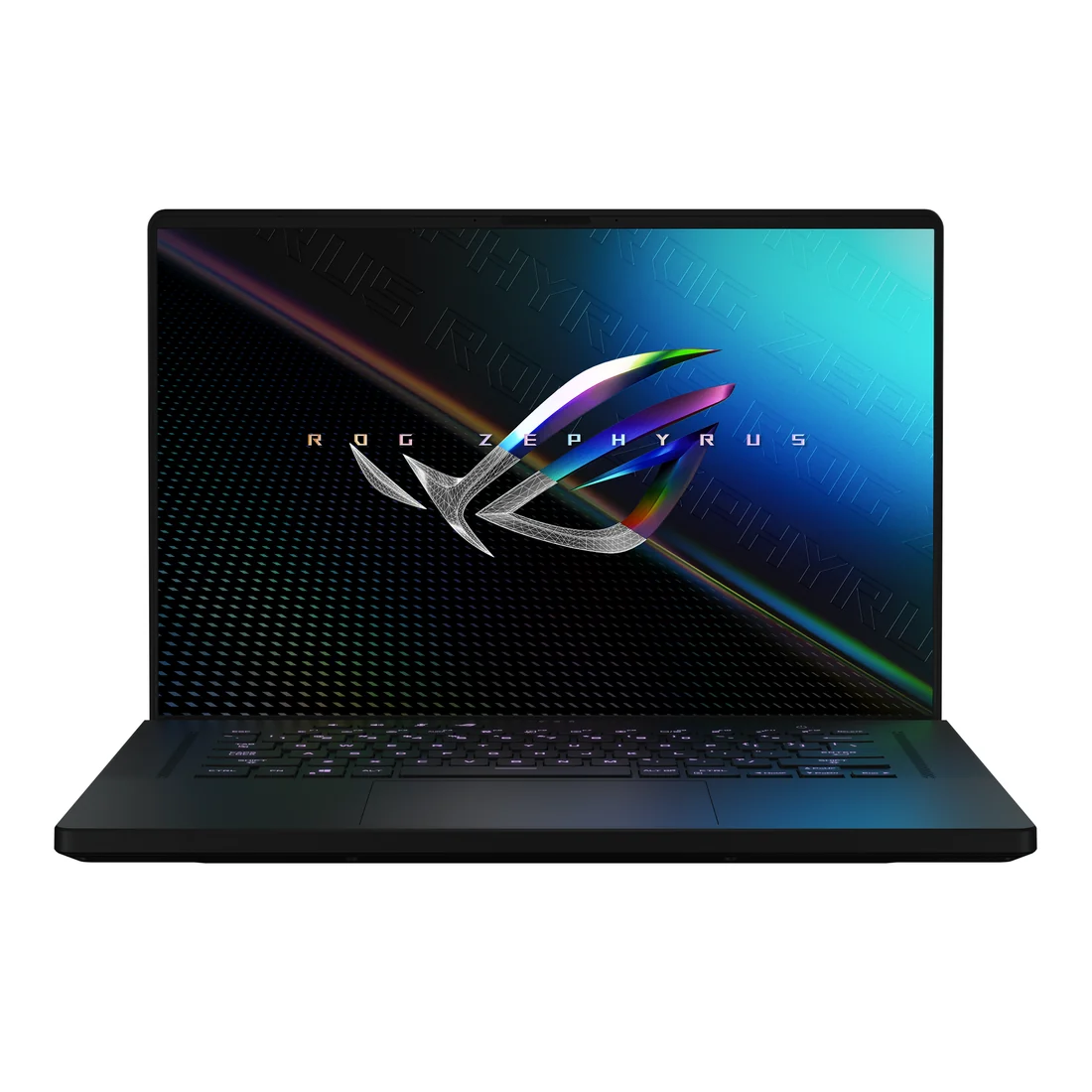 Asus ROG Zephyrus G16 GU603ZW i9-12900H 32GB 1TB RTX 3070 Ti Lahore — Asus laptop keyboard and ports view, Lahore Pakistan