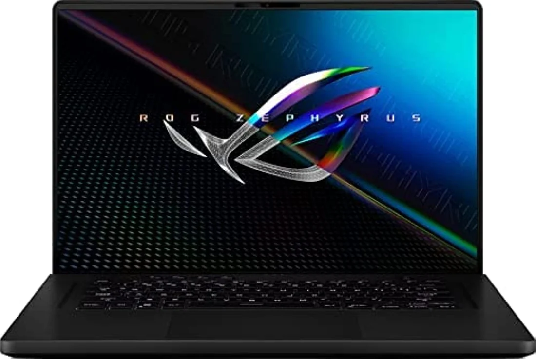 Asus ROG Zephyrus G16 GU603ZW i9-12900H 32GB 1TB RTX 3070 Ti Lahore — Asus laptop side and angled view, buy in Lahore Pakistan