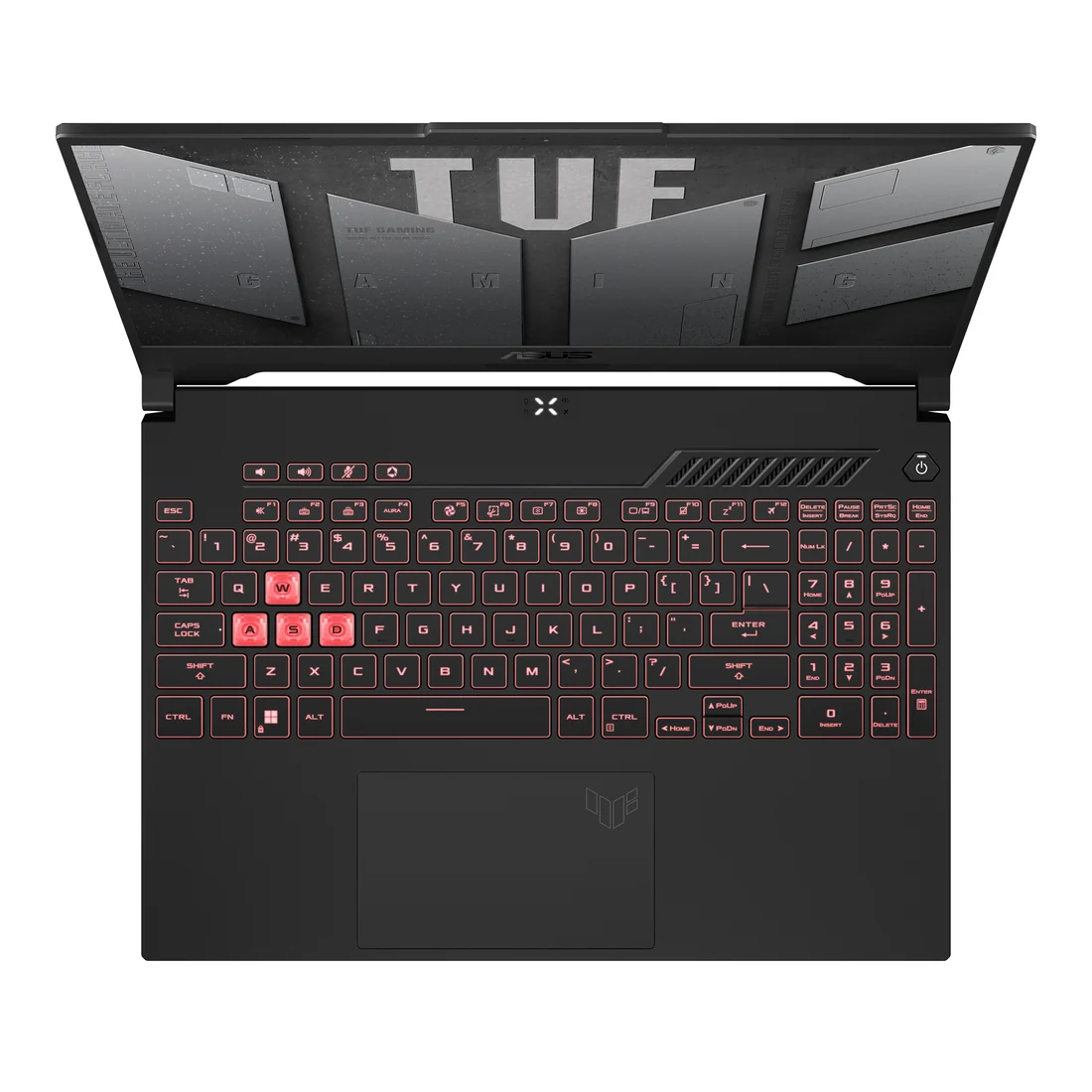Asus TUF Gaming A15 FA507RM Ryzen 7 6800H 16GB 512GB RTX 3060 Lahore — Asus laptop side and angled view, buy in Lahore Pakistan