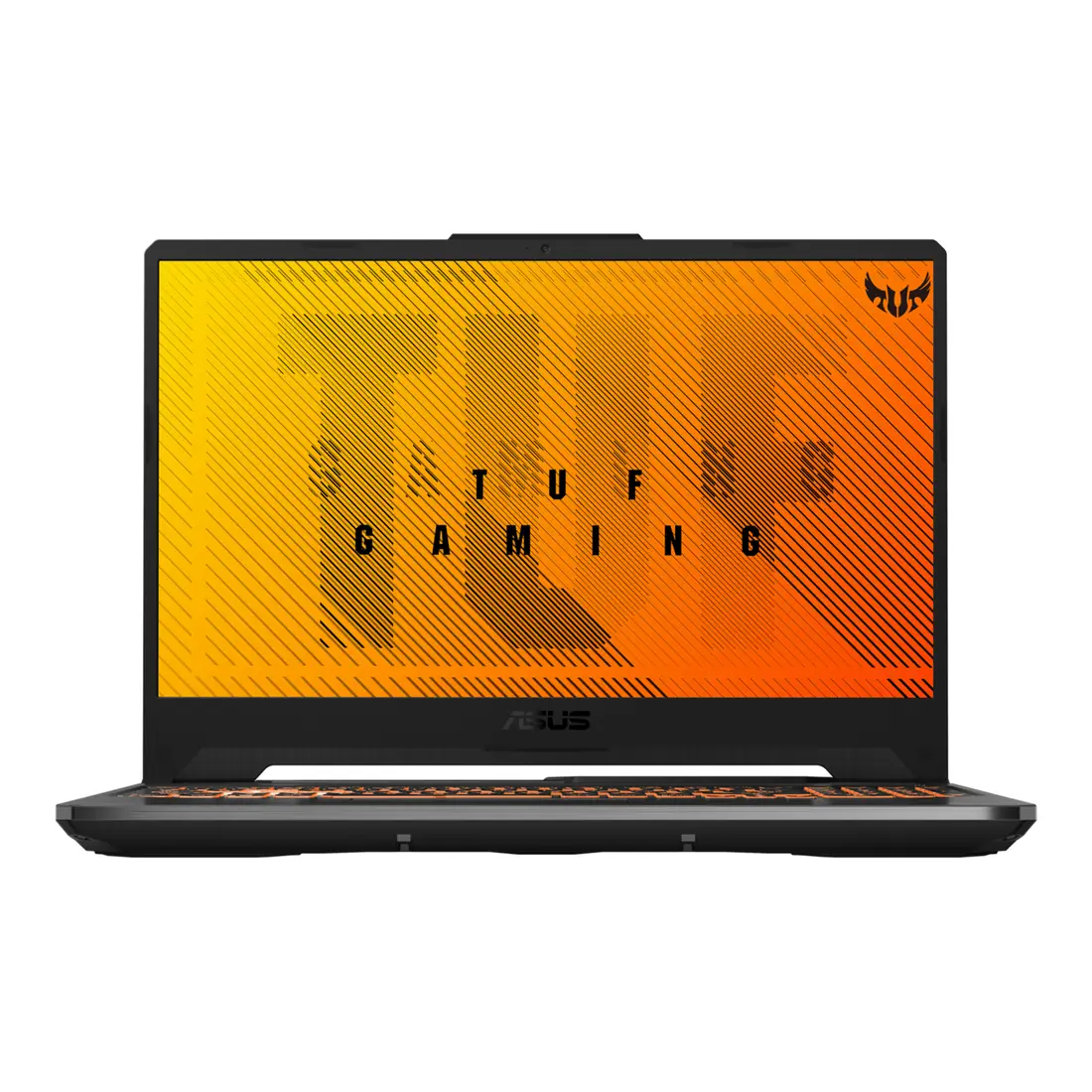 Asus TUF Gaming F15 i5-13420H 16GB 256GB — Asus laptop keyboard and ports view, Lahore Pakistan