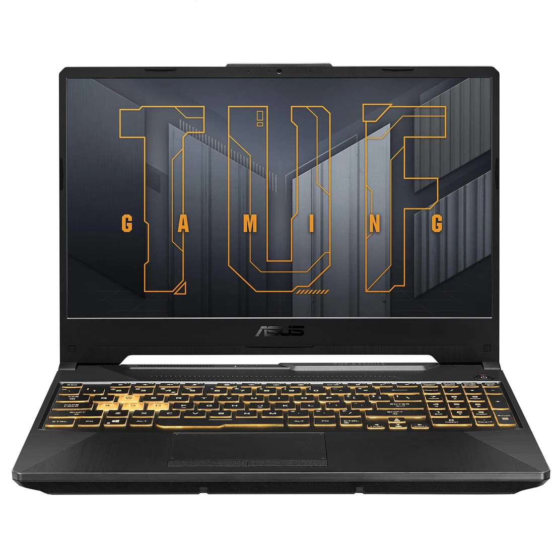 Asus TUF Gaming F15 i5-13420H 32GB 512GB — Asus laptop side and angled view, buy in Lahore Pakistan