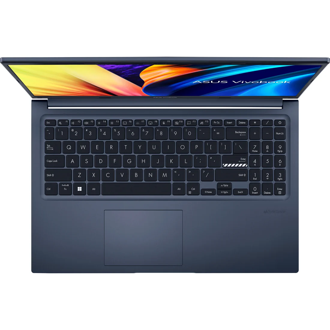Asus VivoBook 15 X1502ZA i5-1240P 8GB 512GB Used Lahore — Asus laptop side and angled view, buy in Lahore Pakistan