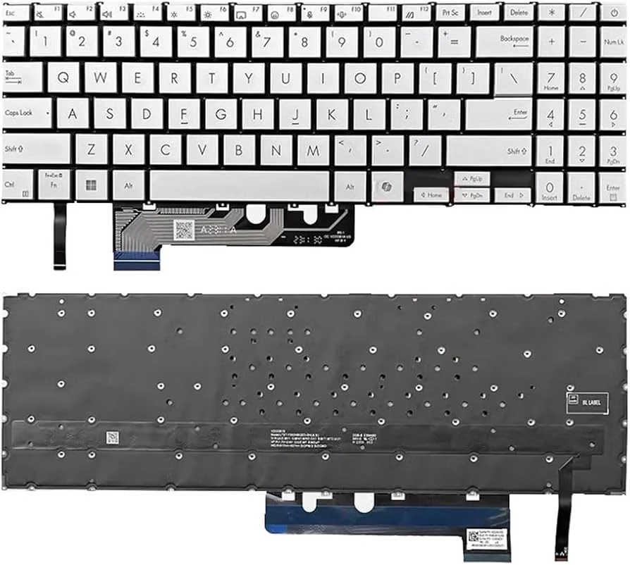 Asus VivoBook S15 Keyboard (Backlit) — Asus laptop side and angled view, buy in Lahore Pakistan