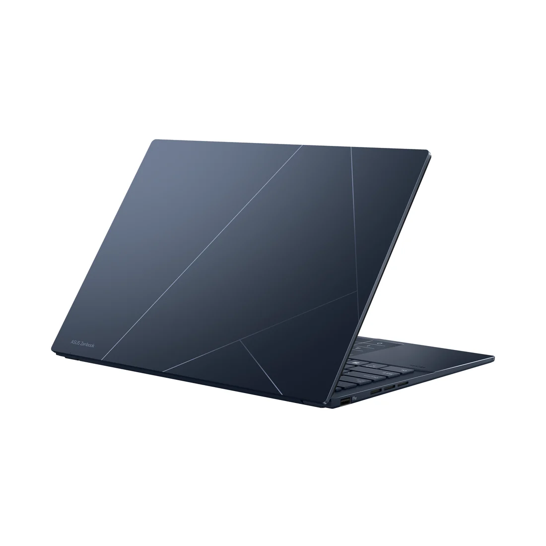Asus ZenBook 14 OLED (2023) — Asus laptop side and angled view, buy in Lahore Pakistan