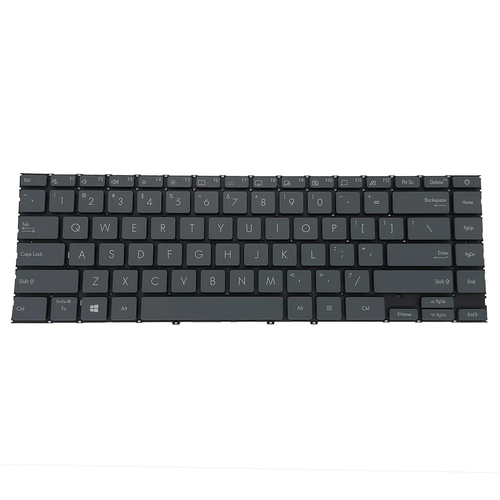 Asus ZenBook UX425 Backlit Keyboard Replacement US Layout — Asus laptop keyboard and ports view, Lahore Pakistan