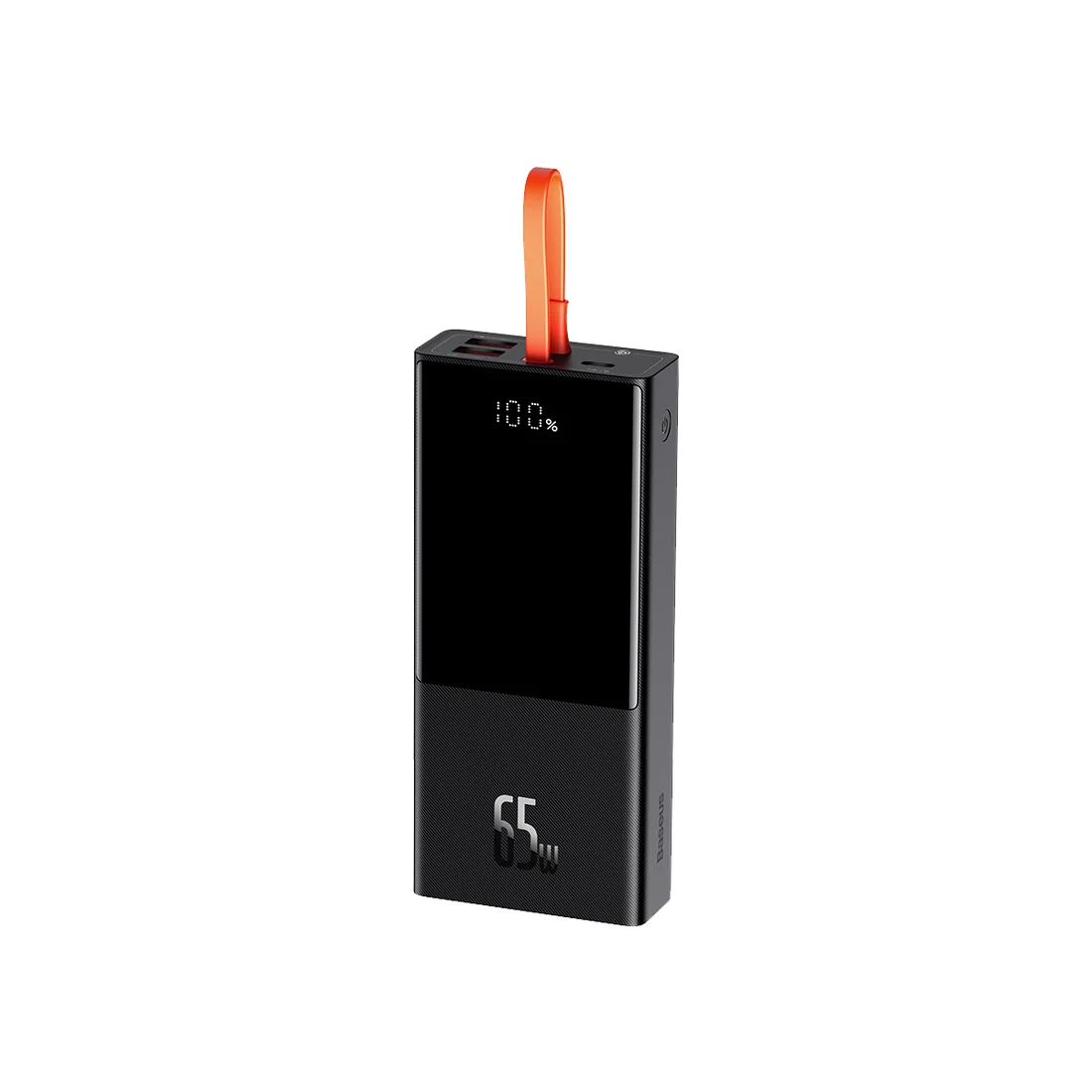 Baseus 65W 20000mAh Laptop Power Bank — Baseus laptop side and angled view, buy in Lahore Pakistan