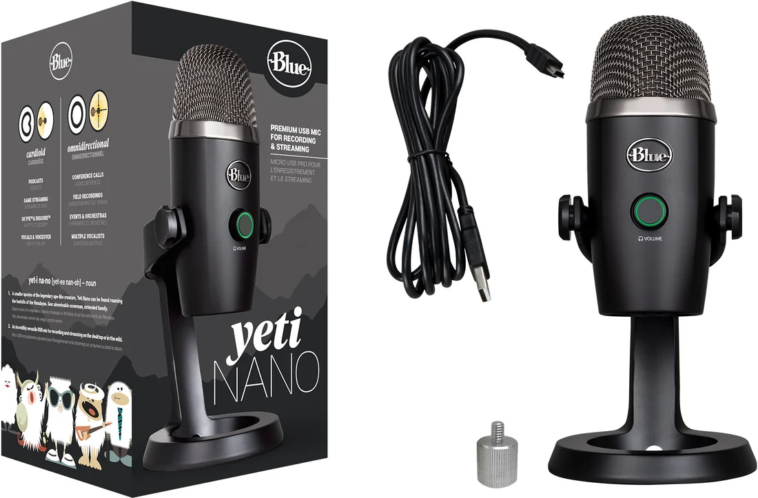 Blue Yeti Nano USB Microphone — accessories price in Pakistan, NN Laptops Lahore