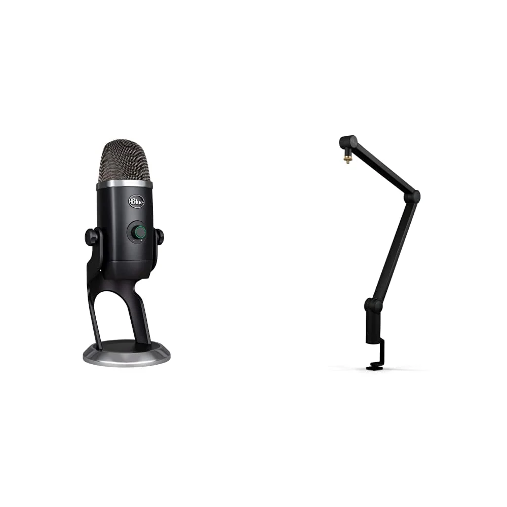Blue Yeti X Professional USB Condenser Microphone Black — original accessories at NN Laptops, Hafeez Center Lahore Pakistan