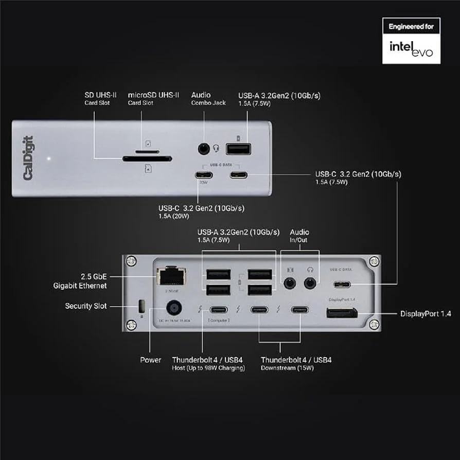 CalDigit TS4 Thunderbolt 4 Professional Docking Station — accessories price in Pakistan, NN Laptops Lahore