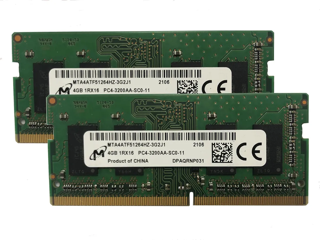 Micron 16GB DDR4-3200 SODIMM Laptop Memory CL22 — used Micron laptop, price in Pakistan at NN Laptops Hafeez Center Lahore