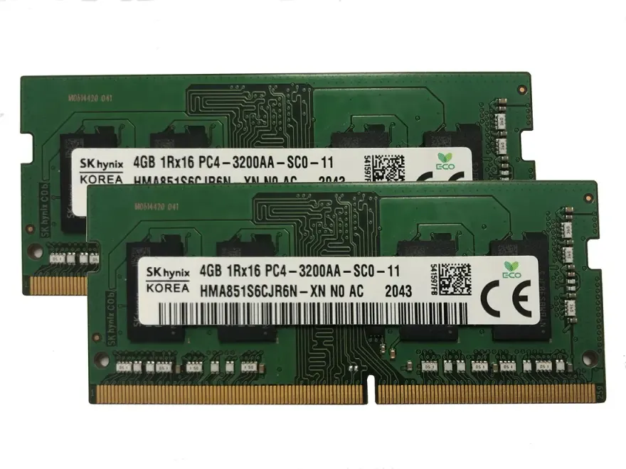 Hynix 8GB DDR4-2666 SODIMM Laptop Memory CL19 — used Hynix laptop, price in Pakistan at NN Laptops Hafeez Center Lahore