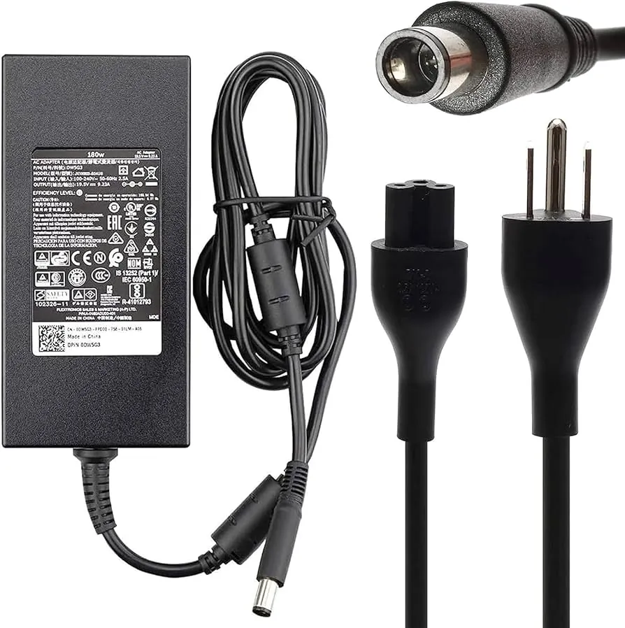 Dell 180W Original Charger (7.4×5.0mm) — chargers / adapters price in Pakistan, NN Laptops Lahore