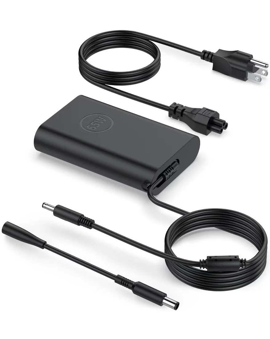 Dell Original 65W Slim Tip Charger for Latitude 5490 / 5480 (4.5mm) — used Dell laptop for sale in Pakistan, NN Laptops Lahore