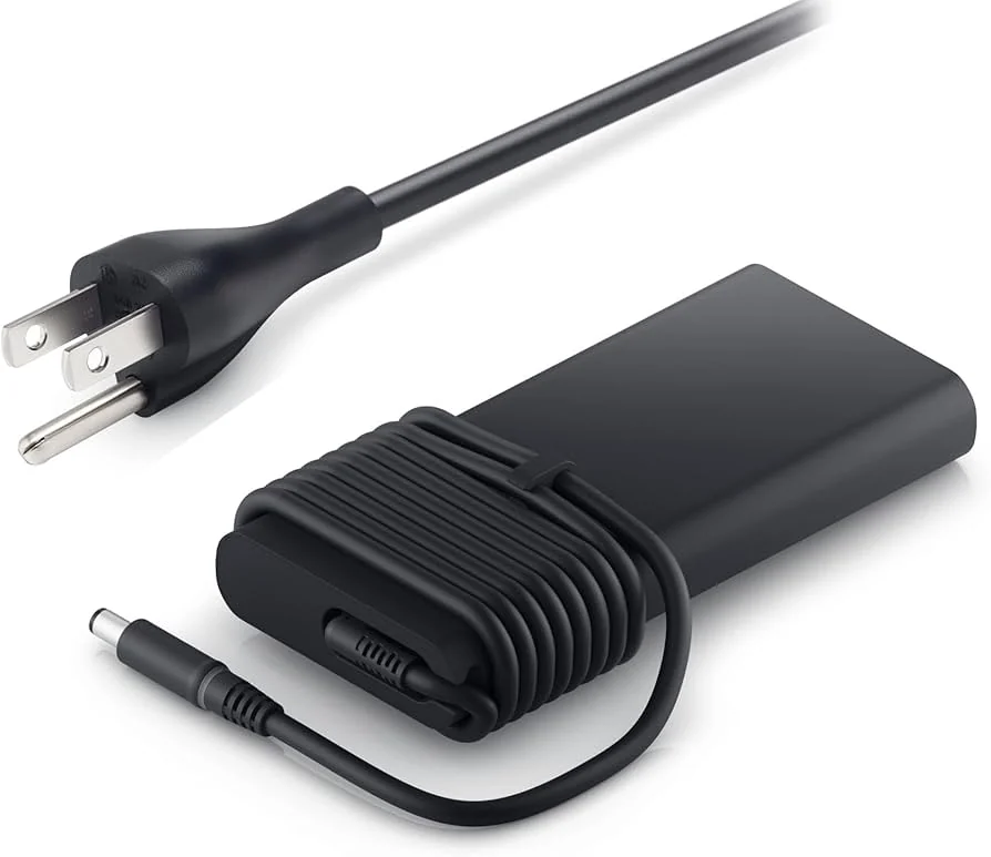 Dell 90W 7.4mm Barrel Charger for Latitude E6420 / E6430 — Dell laptop side and angled view, buy in Lahore Pakistan