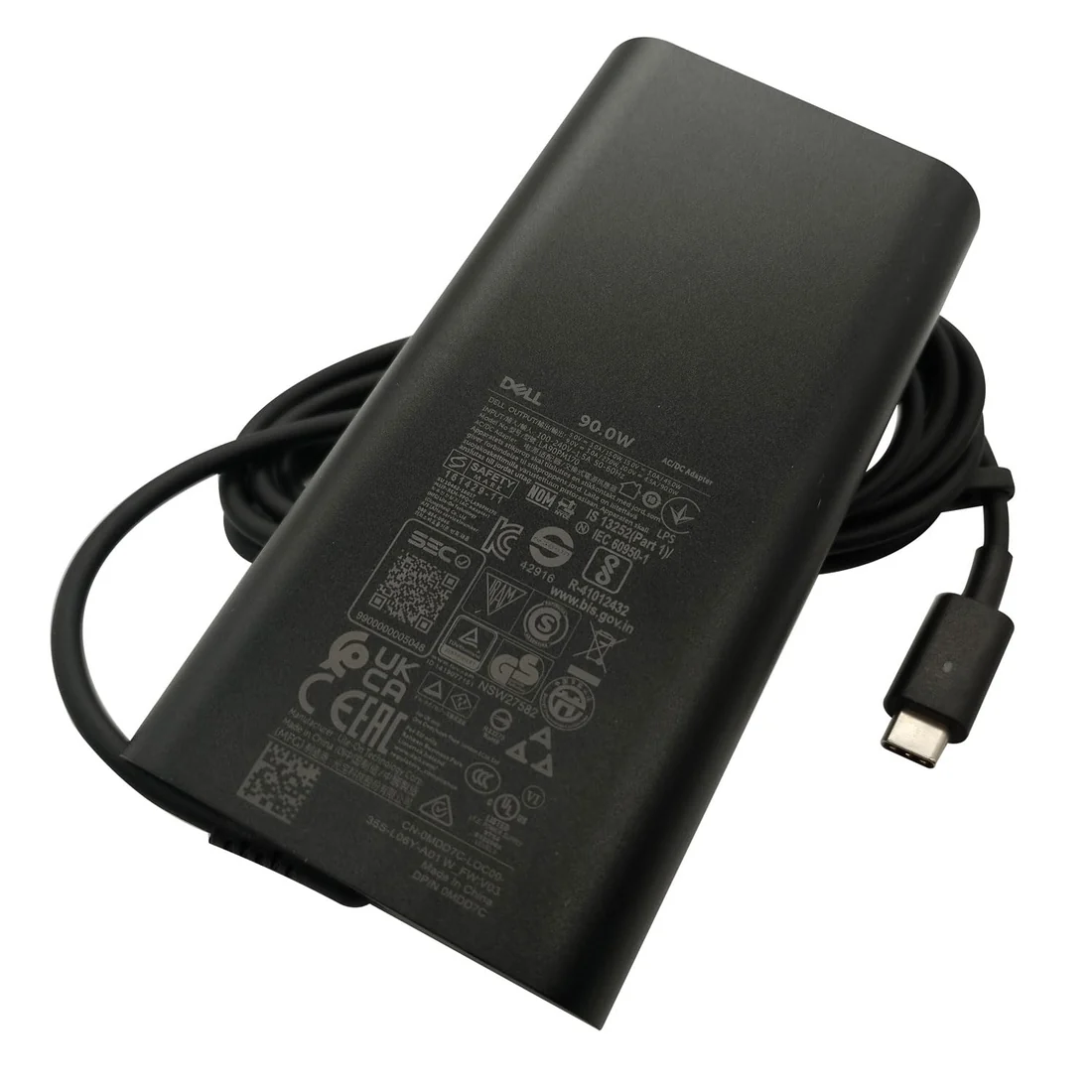 Dell 90W USB-C PD Charger for Latitude 7430 / XPS 15 9510 — Dell laptop keyboard and ports view, Lahore Pakistan