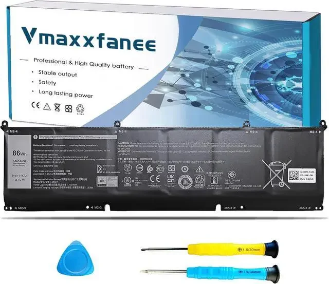 Dell Alienware m15 R6 86Wh 6-Cell Gaming Battery (Original) — batteries price in Pakistan, NN Laptops Lahore