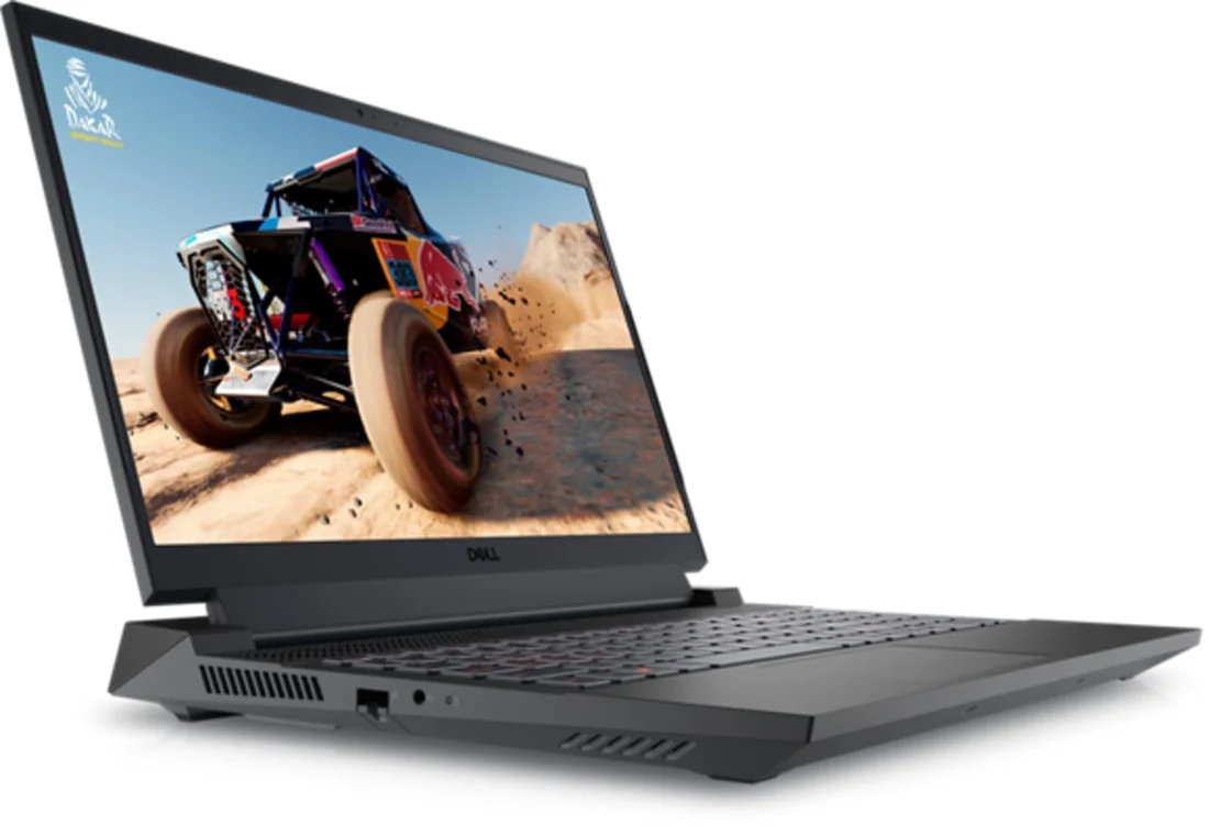 Dell G15 5530 i5-13450HX 32GB 256GB — Dell laptop side and angled view, buy in Lahore Pakistan