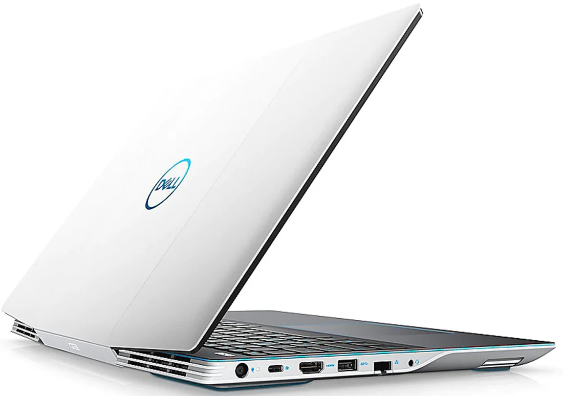 Dell G3 3590 i7-9750H 16GB 512GB Gaming Used Laptop Lahore — Dell laptop side and angled view, buy in Lahore Pakistan