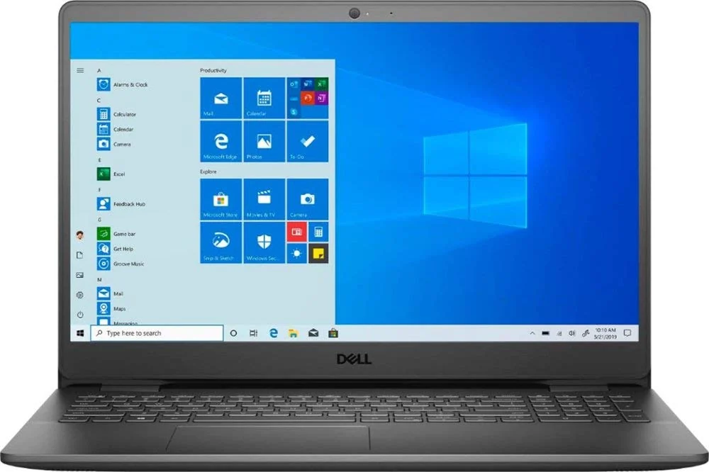 Dell Inspiron 15 3000 A-Panel — Dell laptop side and angled view, buy in Lahore Pakistan