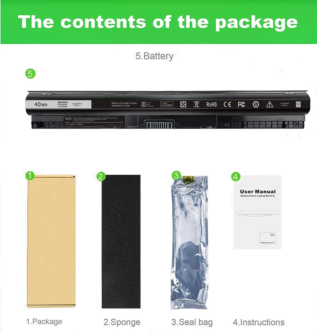 Dell Inspiron 15 5555/5558/5559 Battery — used Dell laptop, price in Pakistan at NN Laptops Hafeez Center Lahore