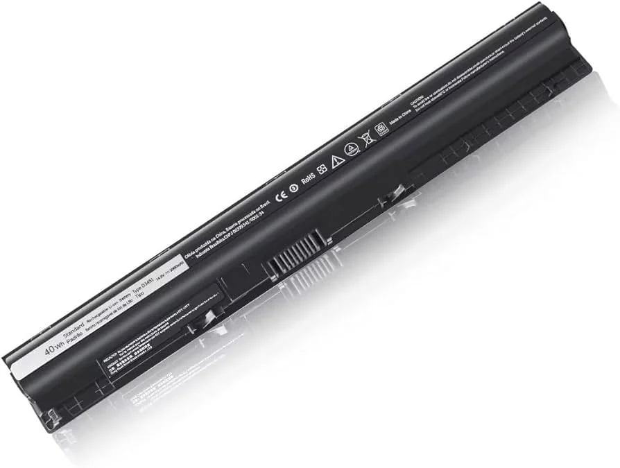 Dell Inspiron 15 5555/5558/5559 Battery — Dell laptop side and angled view, buy in Lahore Pakistan