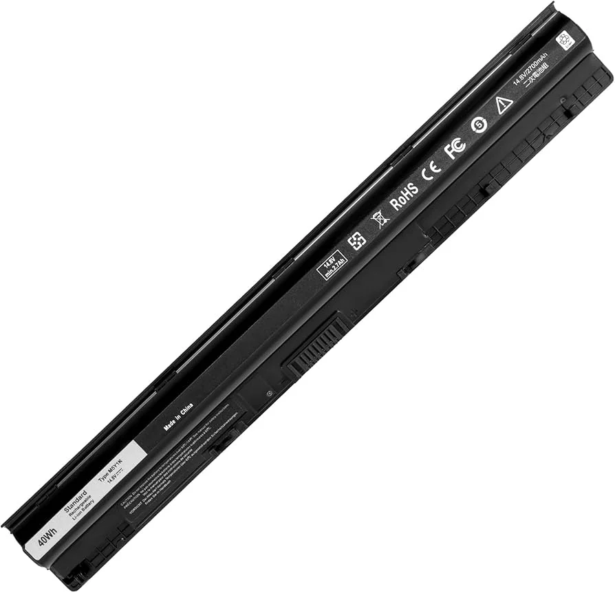 Dell Inspiron 15 5555 5558 Battery — Dell laptop keyboard and ports view, Lahore Pakistan