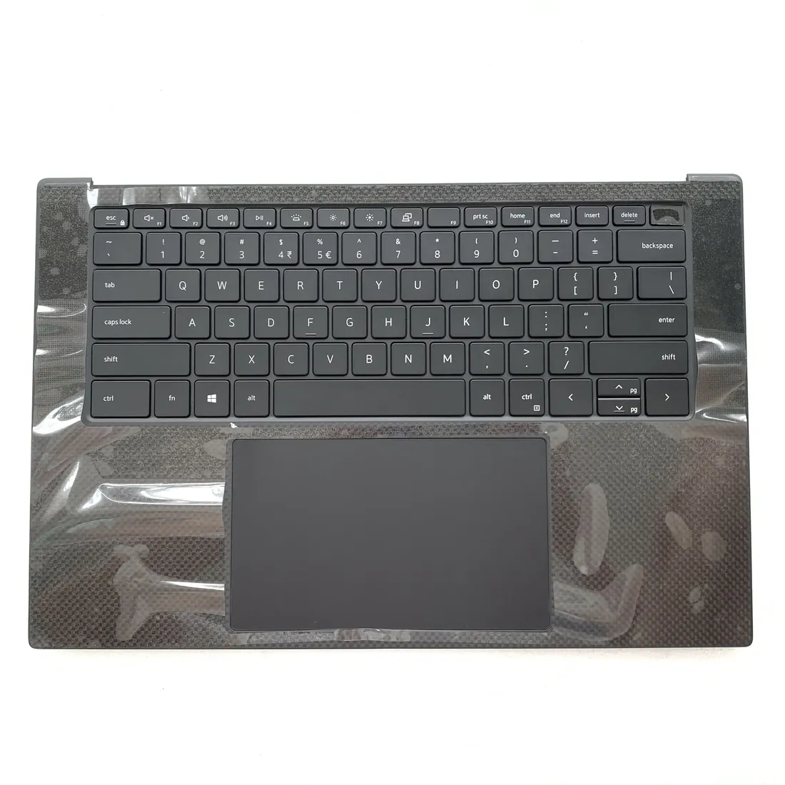 Dell Inspiron 15 5570 Palmrest with Touchpad (C Panel) in Lahore — Dell laptop side and angled view, buy in Lahore Pakistan