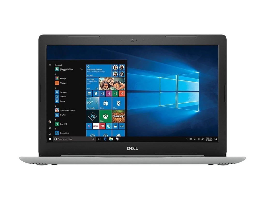 Dell Inspiron 15 5570 i7-8550U 16GB 512GB Used Laptop Lahore — Dell laptop side and angled view, buy in Lahore Pakistan
