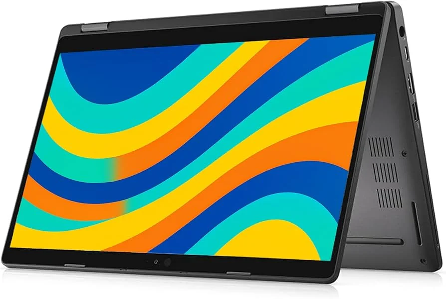 Dell Latitude 5300 i7-8665U 16GB 512GB 2-in-1 Touch Used Laptop Lahore — Dell laptop side and angled view, buy in Lahore Pakistan