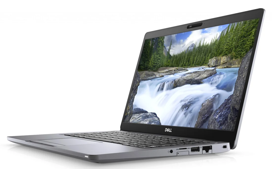 Dell Latitude 5310 i5-10310U 8GB 256GB Used Laptop Lahore — Dell laptop keyboard and ports view, Lahore Pakistan