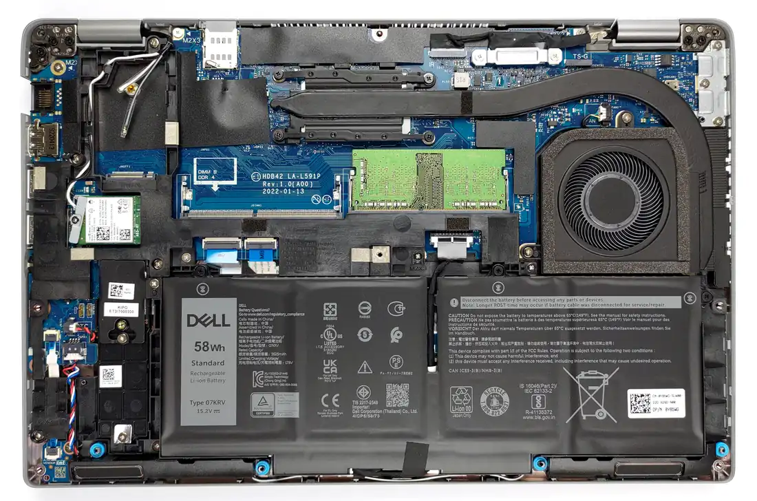 Dell Latitude 5430 i5-1235U 16GB 512GB SSD Used Laptop Lahore — Dell laptop side and angled view, buy in Lahore Pakistan