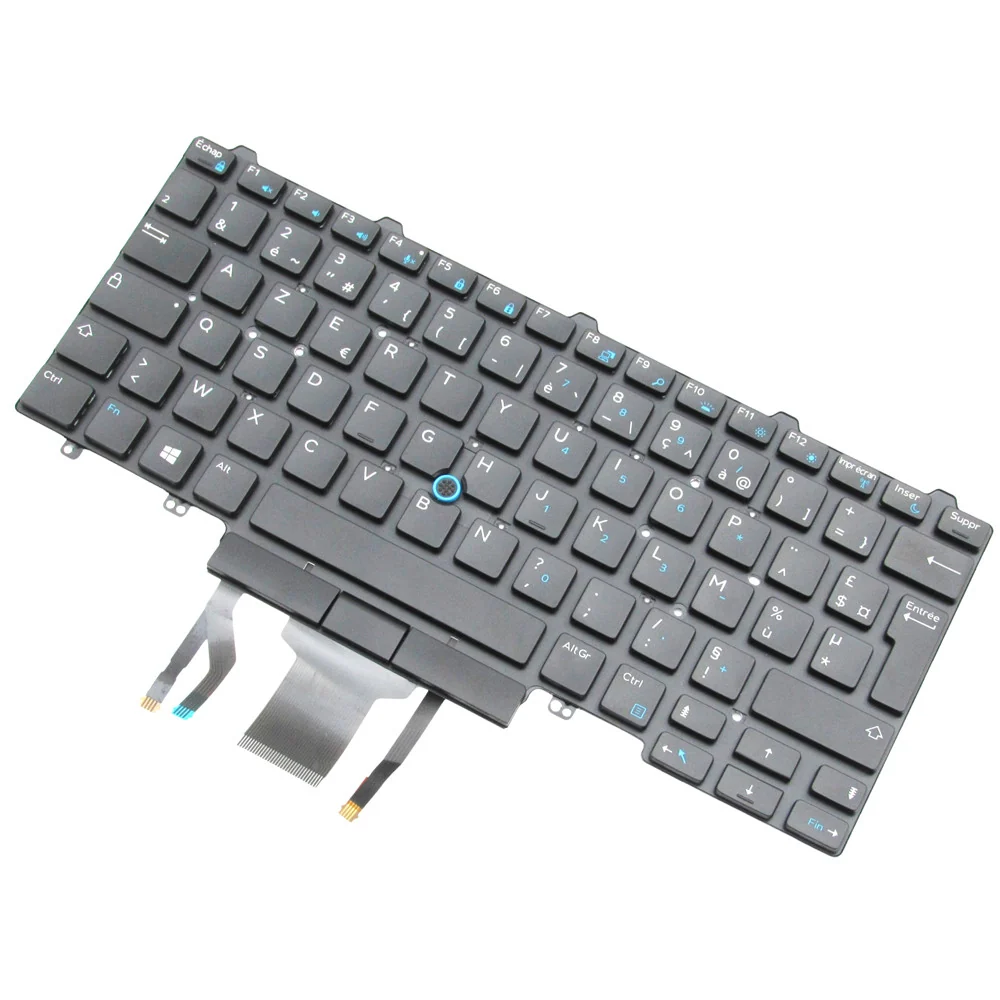 Dell Latitude 5480 5490 Keyboard Backlit — Dell laptop keyboard and ports view, Lahore Pakistan