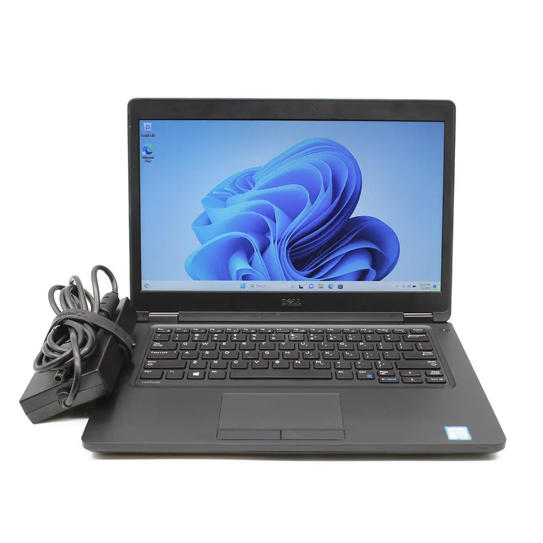 Dell Latitude 5480 i5-7300U 8GB 256GB Used Laptop Lahore — Dell laptop keyboard and ports view, Lahore Pakistan