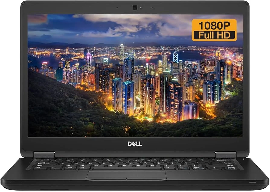 Dell Latitude 5490 A-Panel — Dell laptop keyboard and ports view, Lahore Pakistan