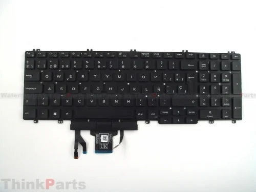 Dell Latitude 5500 Keyboard (Backlit) — Dell laptop keyboard and ports view, Lahore Pakistan