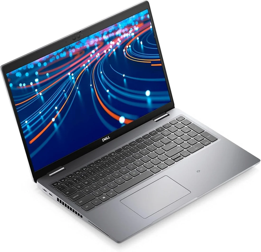 Dell Latitude 5520 i5-1135G7 16GB 512GB Used Laptop Lahore — Dell laptop side and angled view, buy in Lahore Pakistan