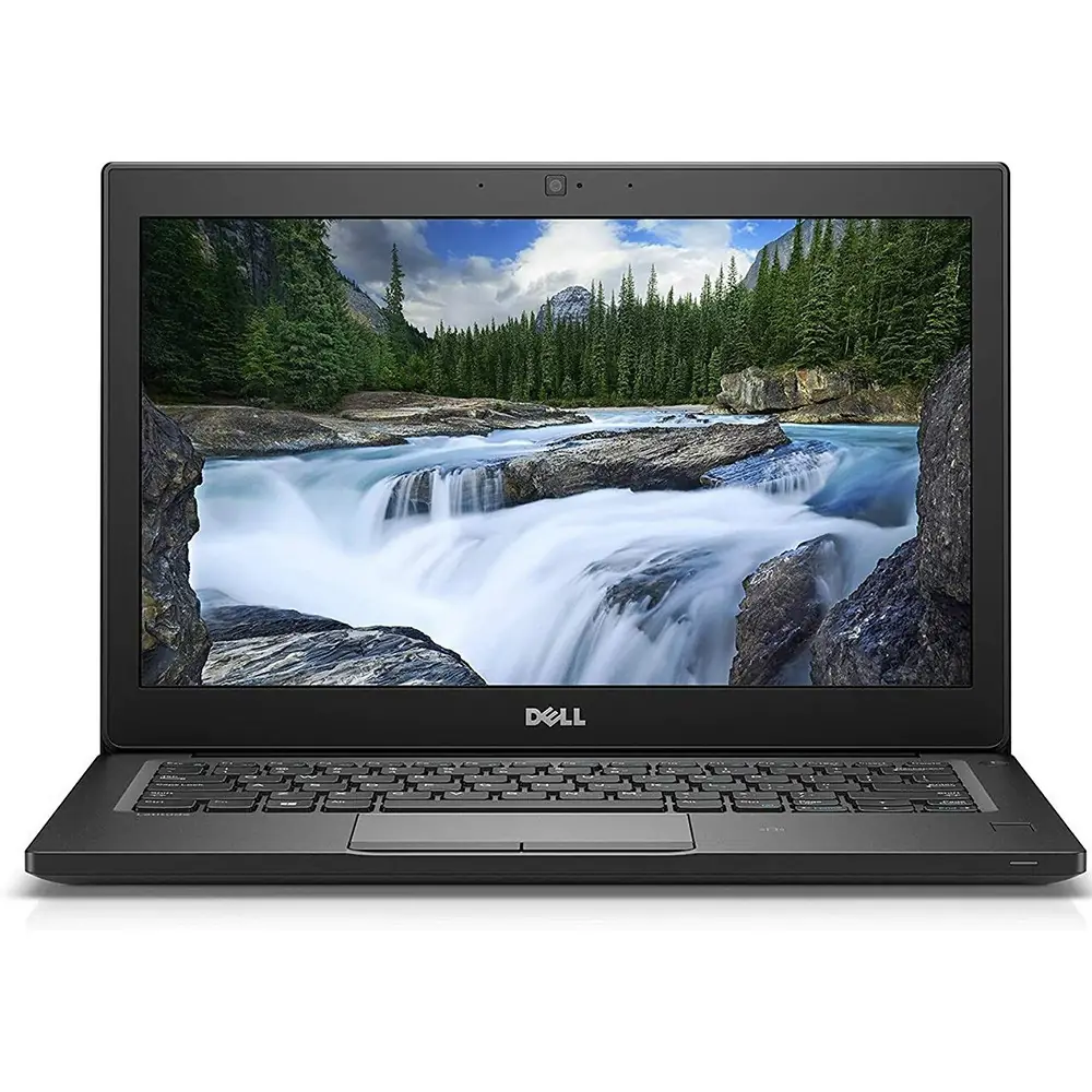 Dell Latitude 7290 i7-8650U 16GB 512GB Used Laptop Lahore — Dell laptop keyboard and ports view, Lahore Pakistan