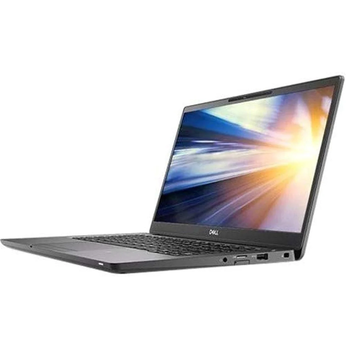 Dell Latitude 7300 i5-8365U 8GB 256GB Used Laptop Lahore — Dell laptop keyboard and ports view, Lahore Pakistan