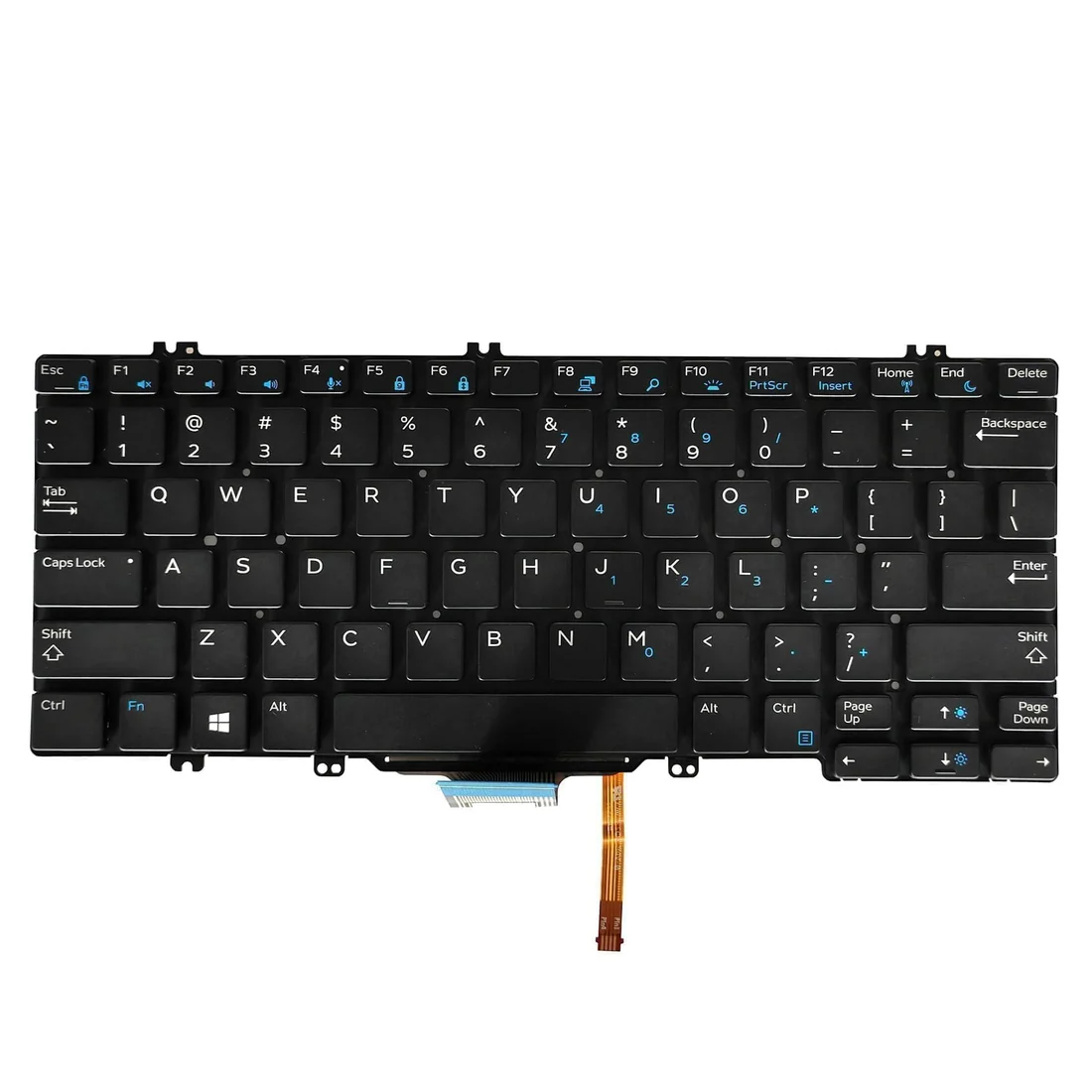 Dell Latitude 7390 Backlit Keyboard Replacement US Layout — used Dell laptop for sale in Pakistan, NN Laptops Lahore