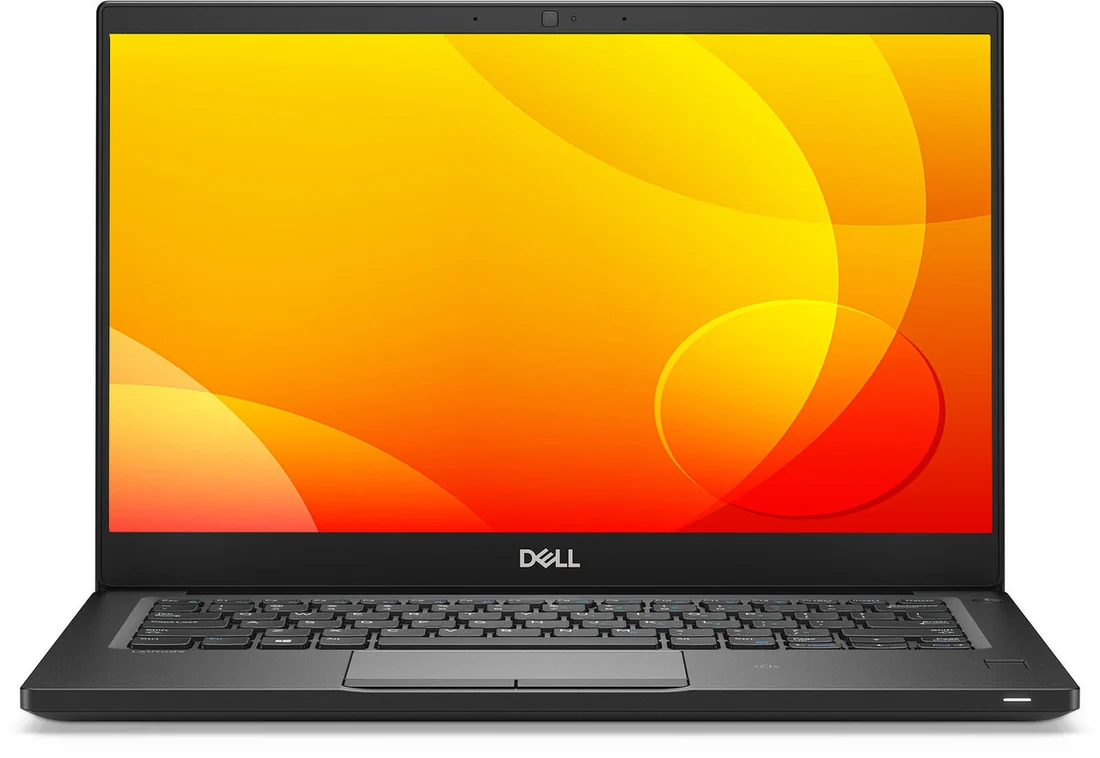 Dell Latitude 7390 i7-8650U 16GB 512GB Used Laptop Lahore — Dell laptop side and angled view, buy in Lahore Pakistan