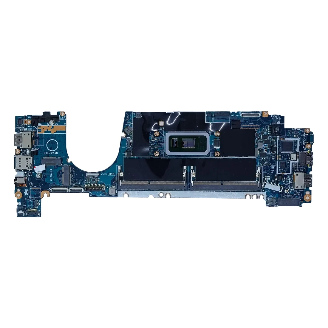 Dell Latitude 7400 Motherboard (8th Gen i7) — Dell laptop side and angled view, buy in Lahore Pakistan