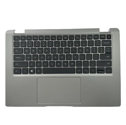 Dell Latitude 7420 Palmrest with Touchpad (C Panel) Replacement — Dell laptop keyboard and ports view, Lahore Pakistan