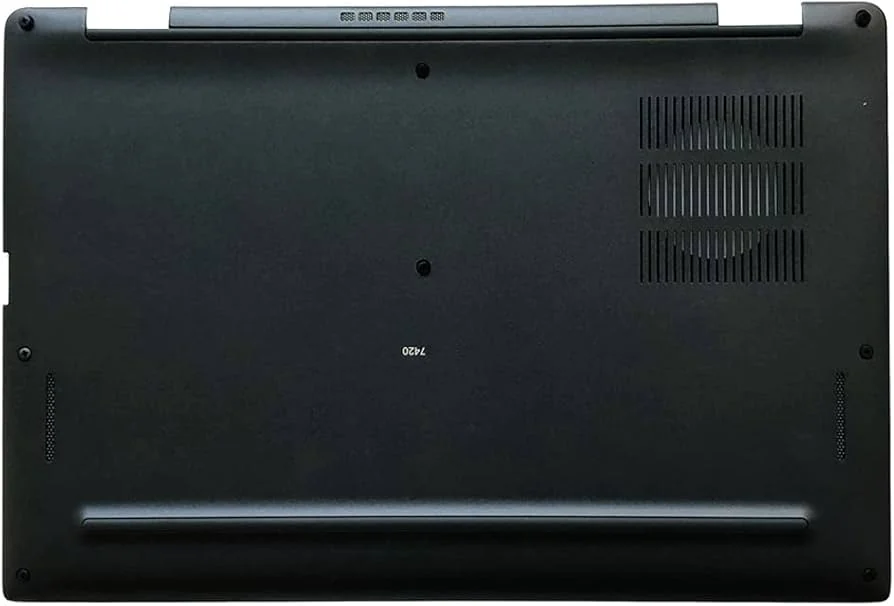 Dell Latitude 7420 Bottom Case (D Panel) Replacement in Lahore — Dell laptop side and angled view, buy in Lahore Pakistan