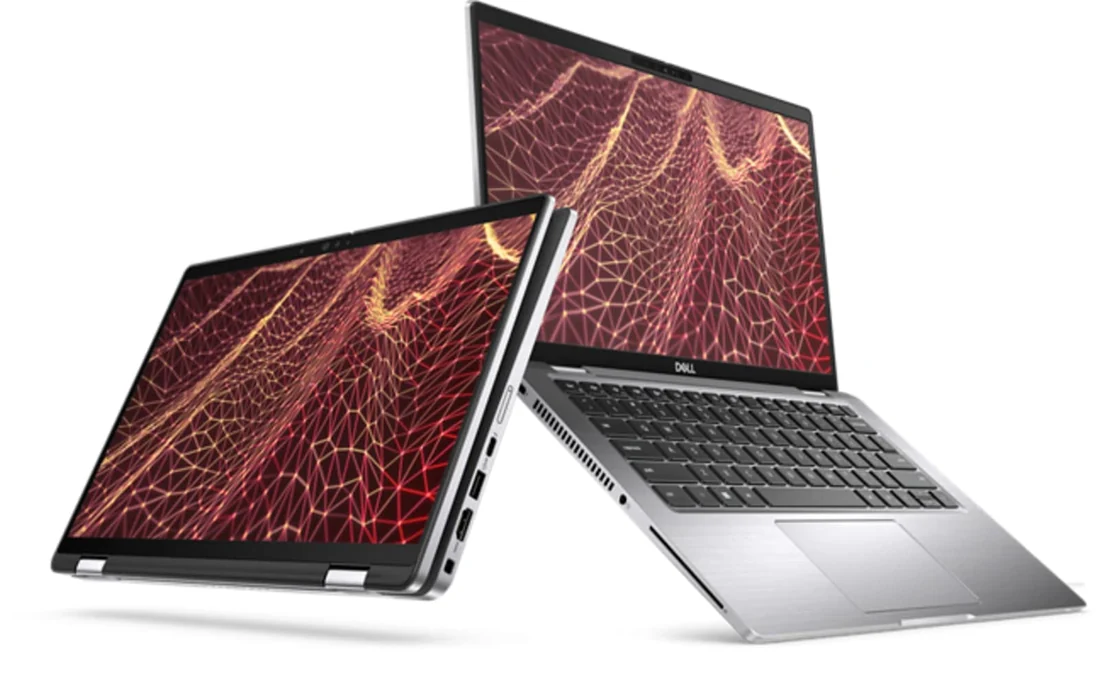 Dell Latitude 7430 i7-1265U 16GB 512GB Used Laptop Lahore — Dell laptop keyboard and ports view, Lahore Pakistan
