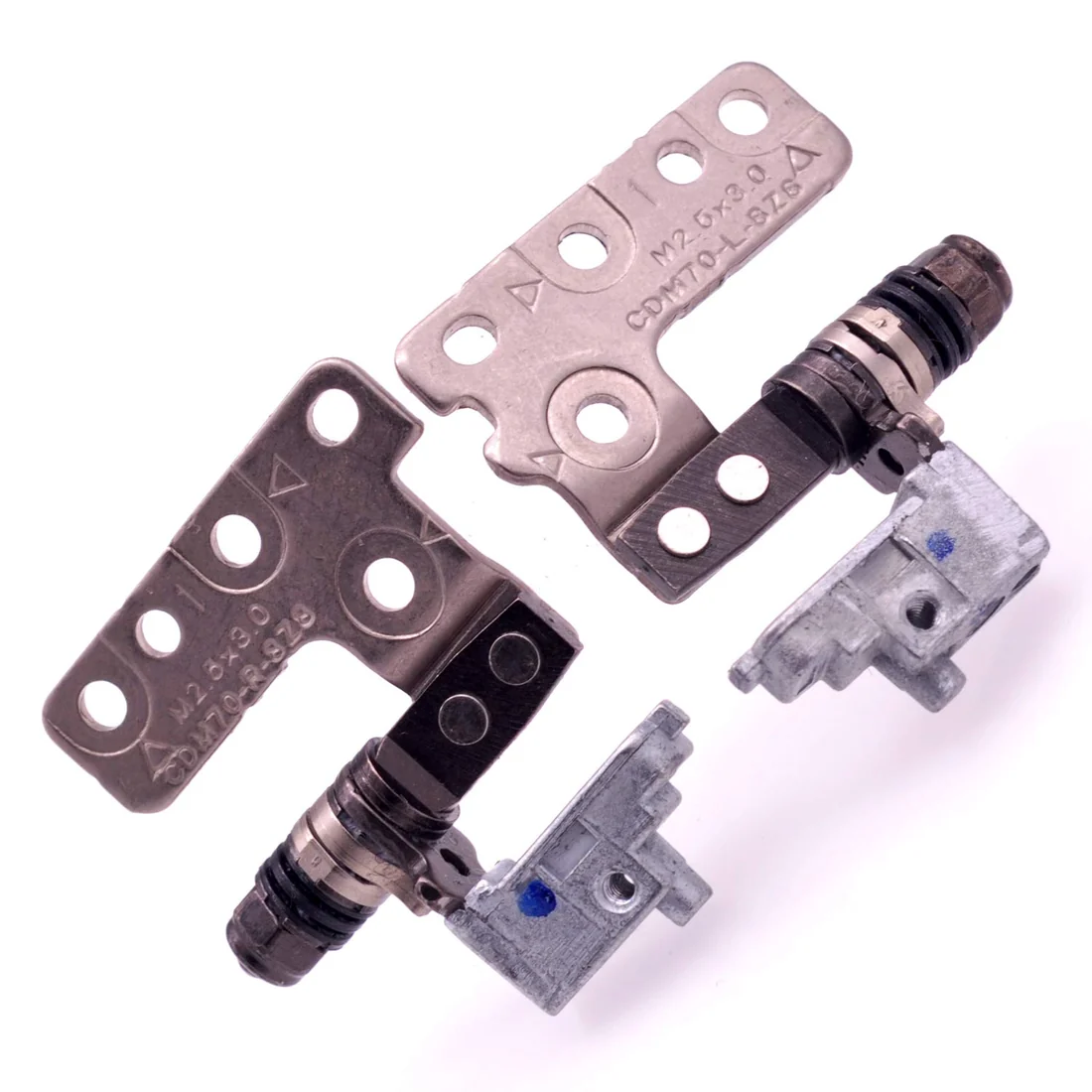 Dell Latitude 7480 / 7490 LCD Hinges Pair — Left + Right Steel — Dell laptop keyboard and ports view, Lahore Pakistan