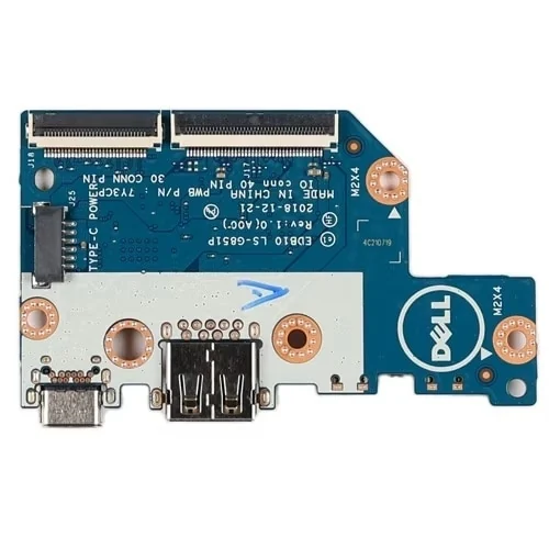 Dell Latitude 7490 USB Audio IO Daughter Board — Dell laptop side and angled view, buy in Lahore Pakistan