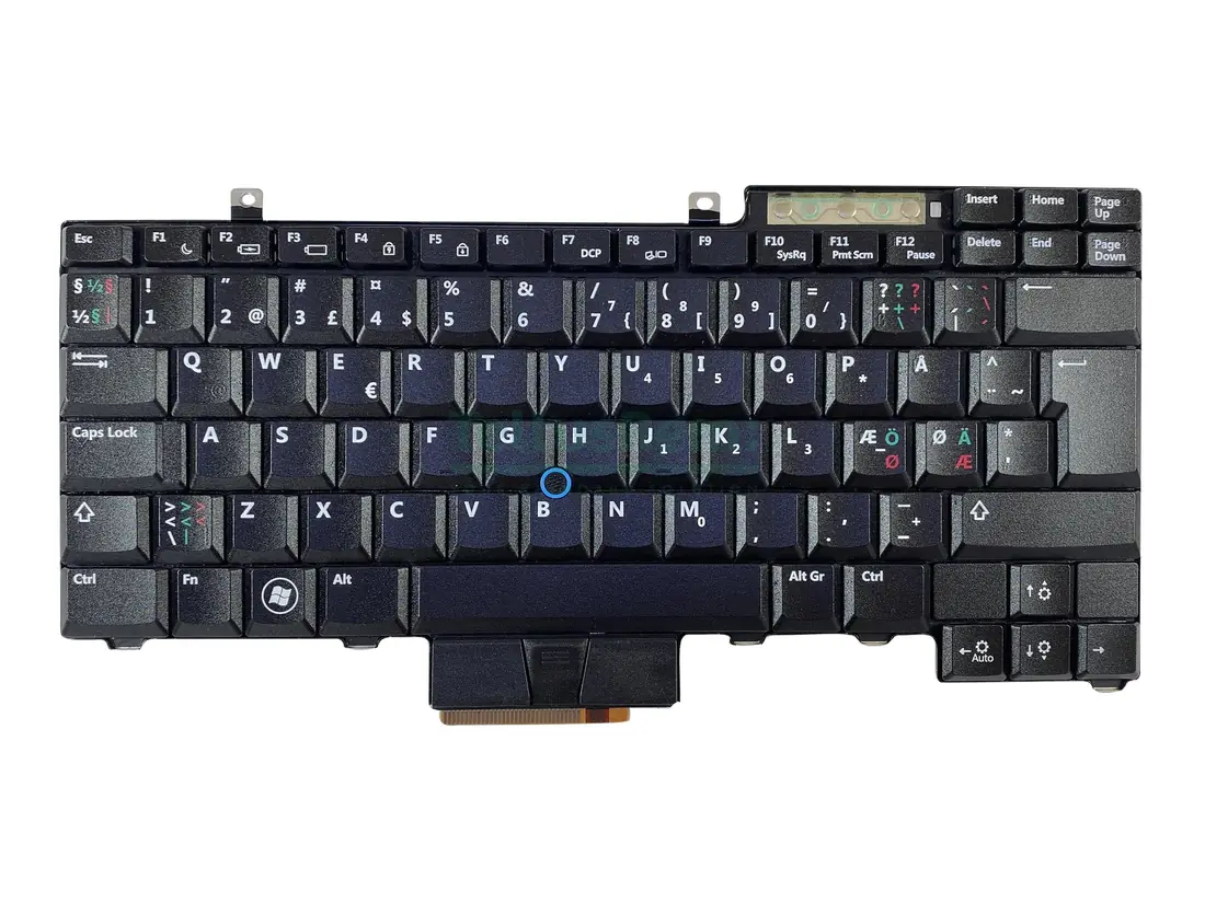 Dell Latitude E6410 Keyboard — Dell laptop keyboard and ports view, Lahore Pakistan
